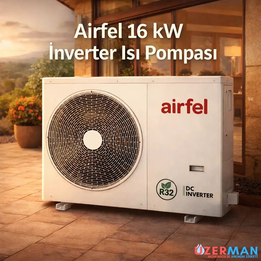 Airfel 16 Kw İnverter Monoblok Isı Pompası İncelemesi