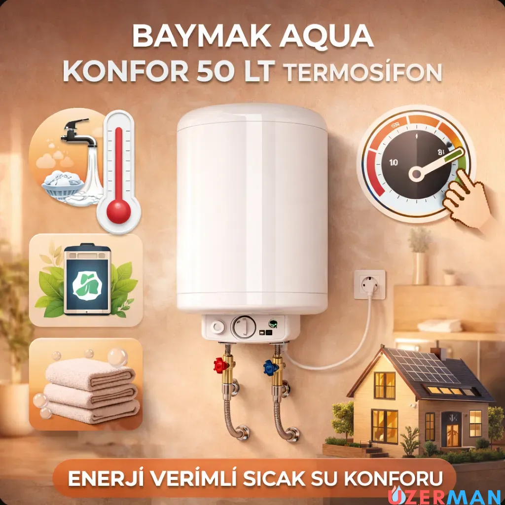 Baymak AQUA KONFOR 50 LT Termosifon İncelemesi