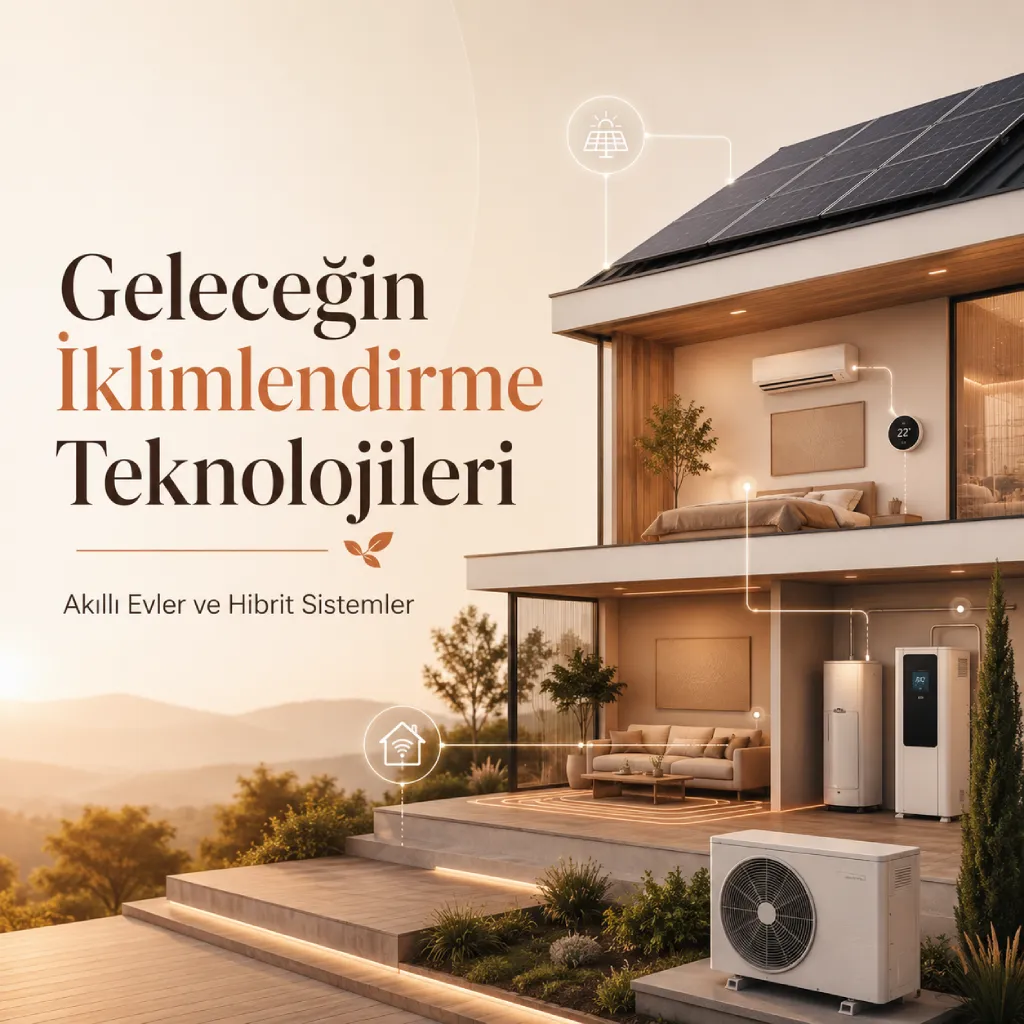 Geleceğin İklimlendirme Teknolojileri: Akıllı Evler ve Hibrit Sistemler