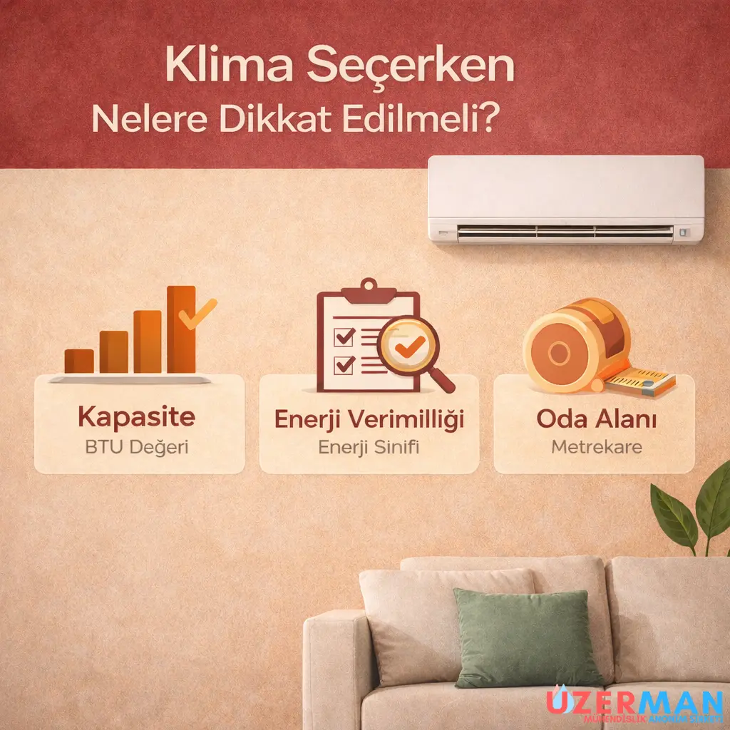 Klima Seçerken Nelere Dikkat Edilmeli