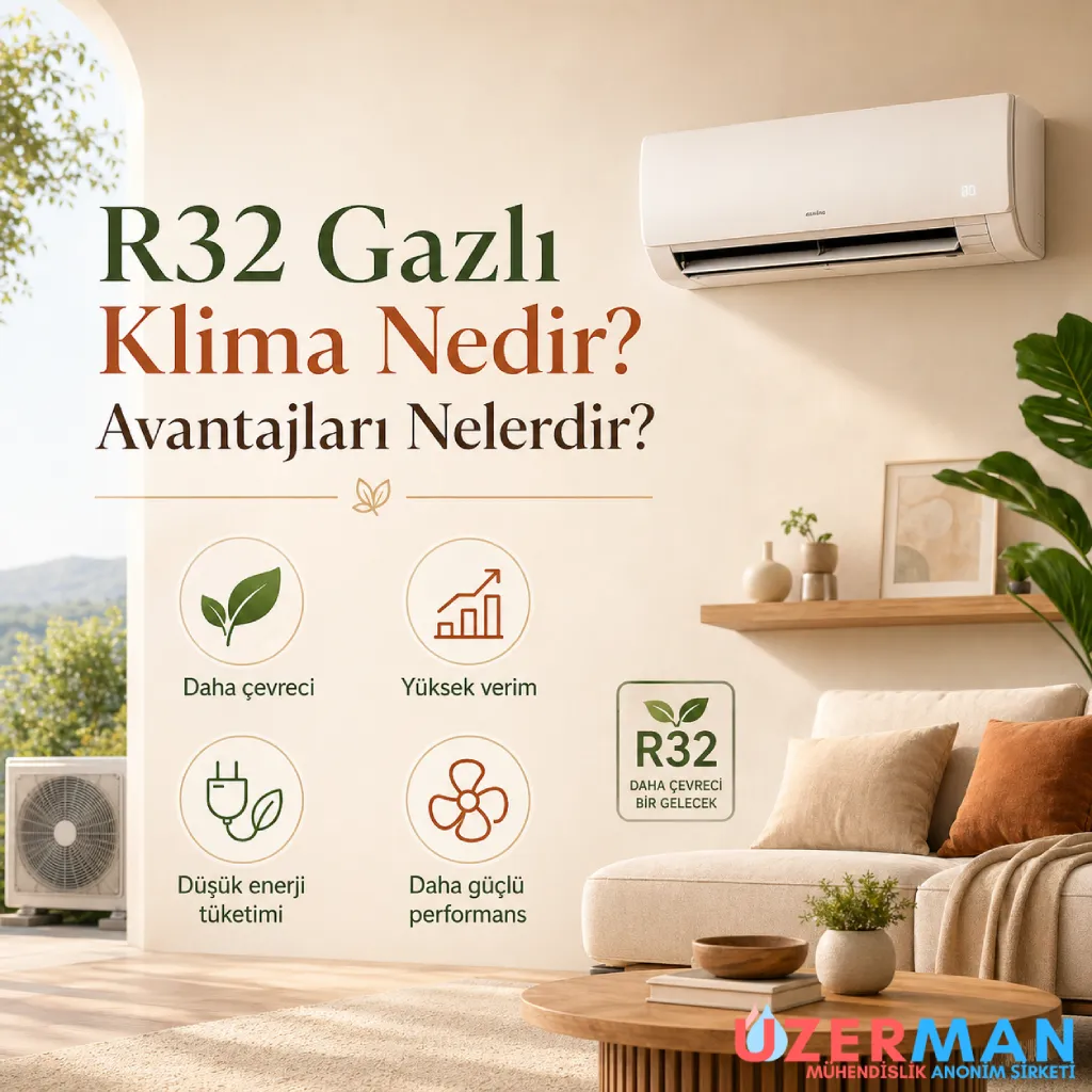 R32 Gazlı Klima Nedir? Avantajları Nelerdir? 