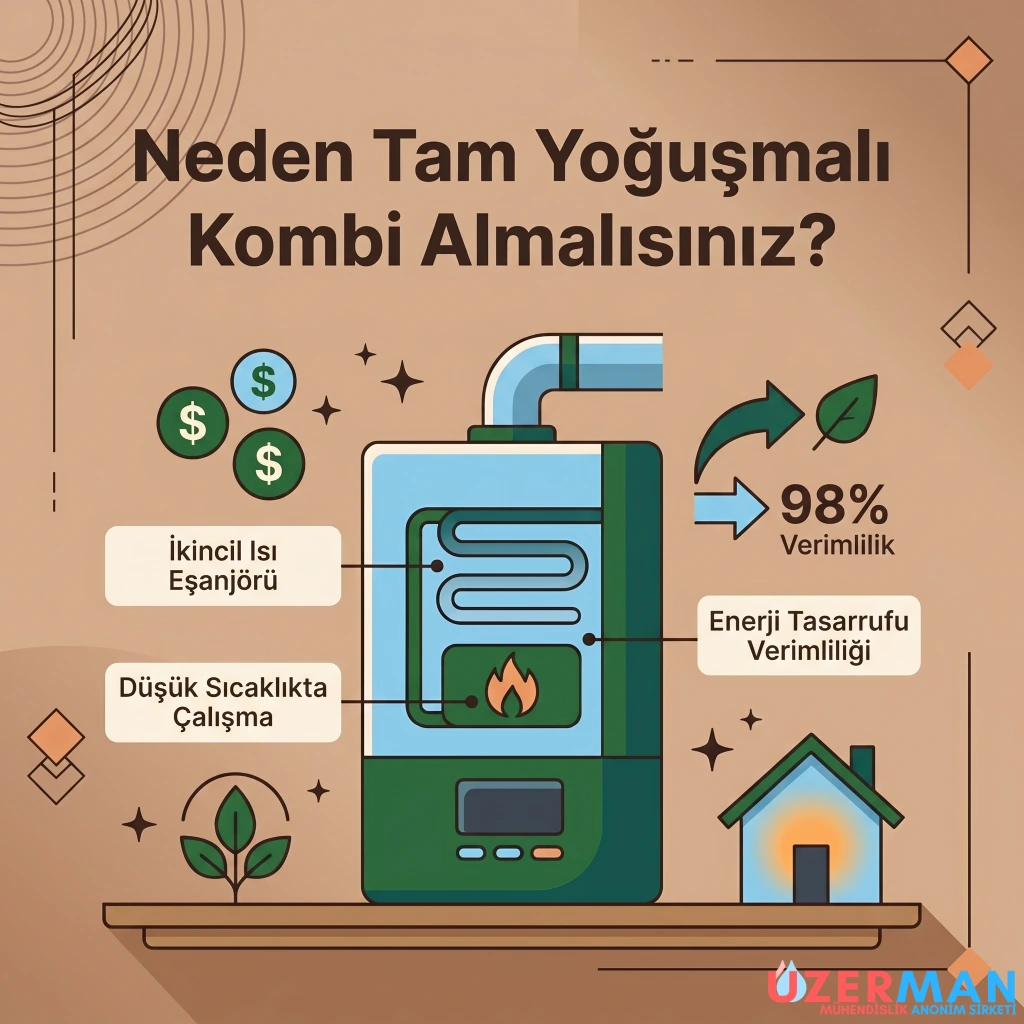 Tam Yoğuşmalı Kombi Neden Alınmalı?