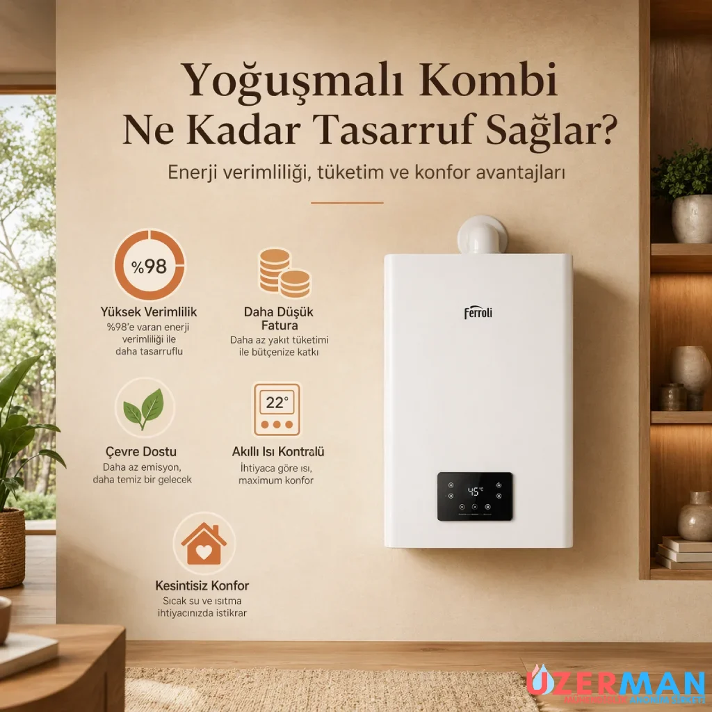 Yoğuşmalı Kombi Ne Kadar Tasarruf Sağlar?