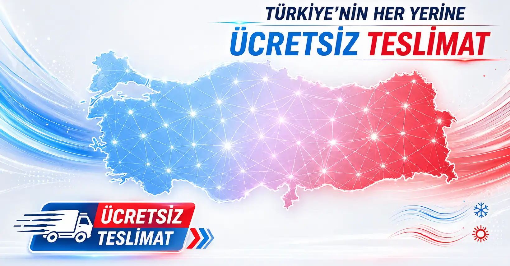 Türkiyenin Her Yerine Ücretsiz Teslimat - İklim Uzmanı